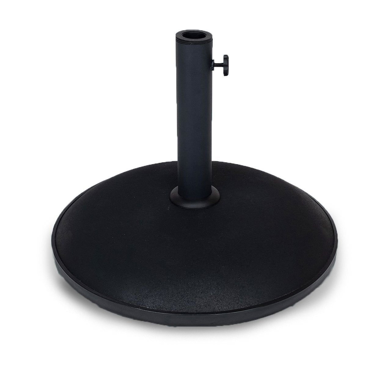 Fiberbuilt Round Concrete Umbrella Base, Black