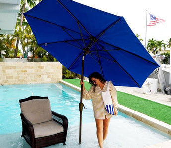 What To Know When Buying An Umbrella For Your Pool - FiberBuilt Umbrellas