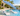 9ft Oasis In-Pool Umbrella - FiberBuilt Umbrellas