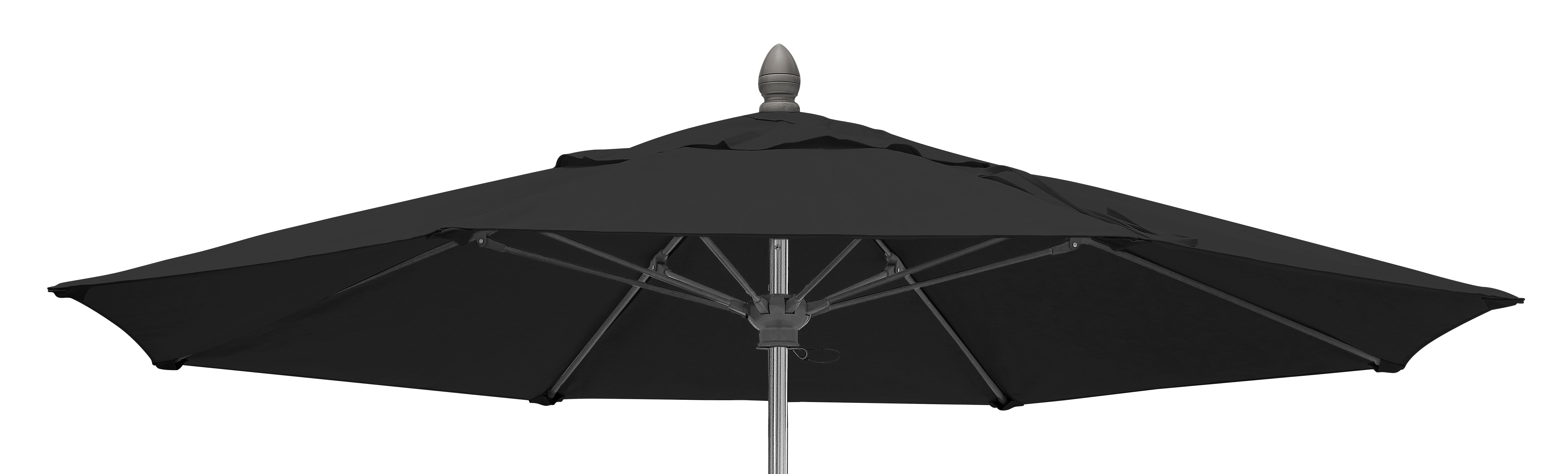 fiberbuilt black patio umbrella base 4608 Black