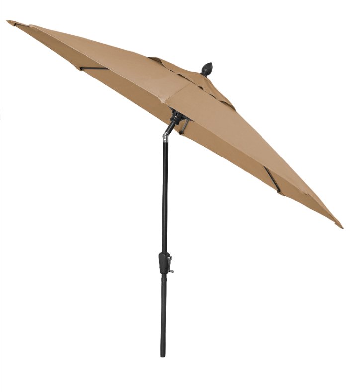 9ft wood patio umbrella 9Ft Oct Market Umbrella Tilt