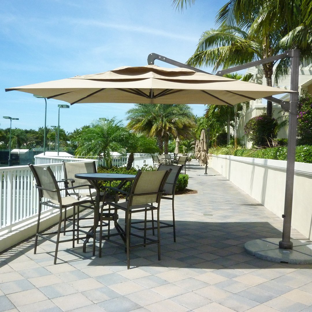 cantilever patio umbrella manufacturers Cantilever Umbrella – FiberBuilt Umbrellas
